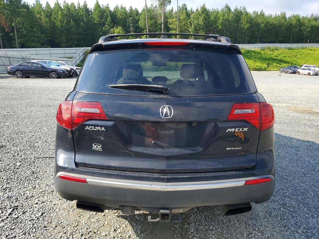 2011 Acura Mdx Technology Black vin: 2HNYD2H68BH503442
