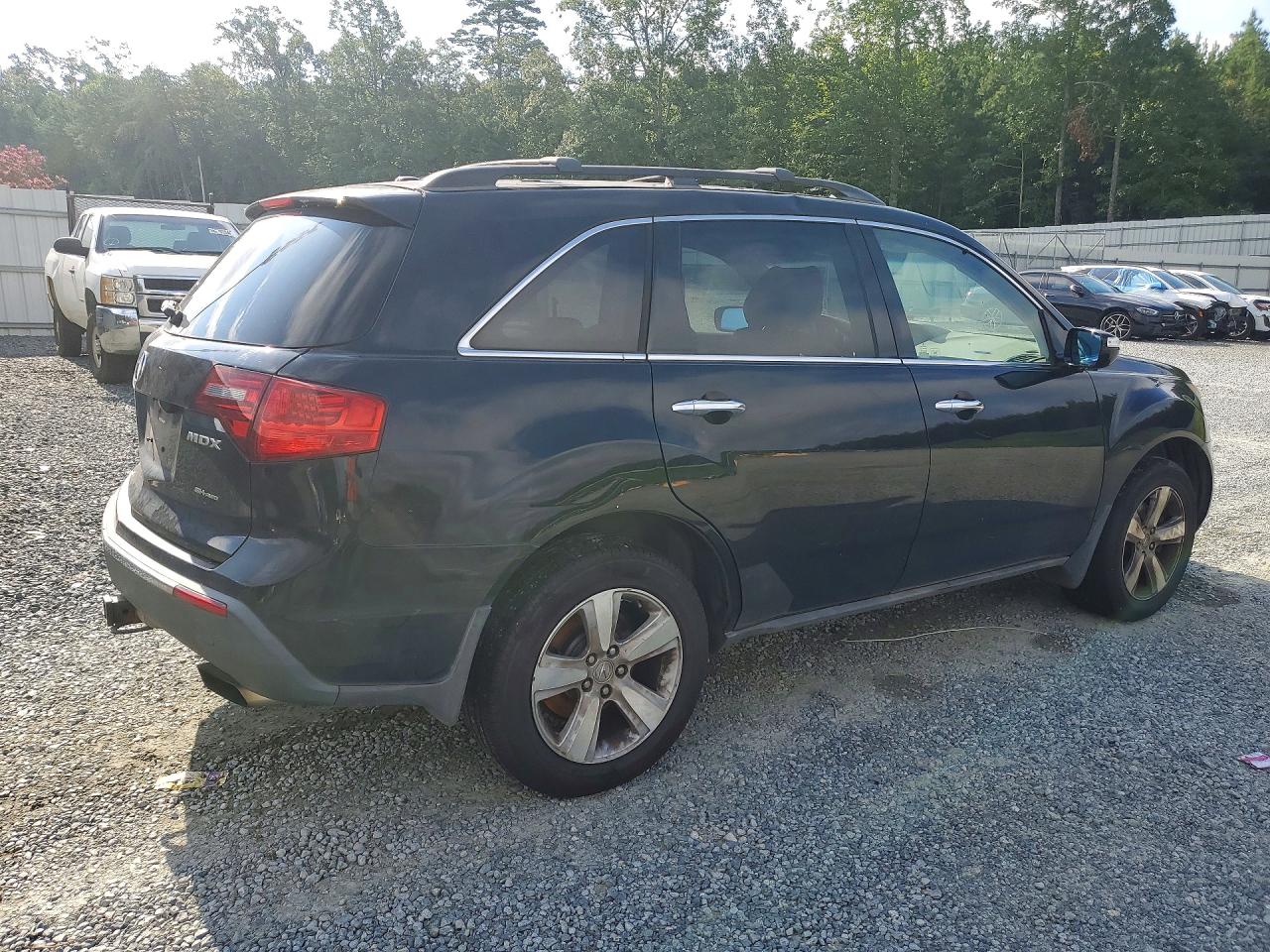 2011 Acura Mdx Technology Black vin: 2HNYD2H68BH503442