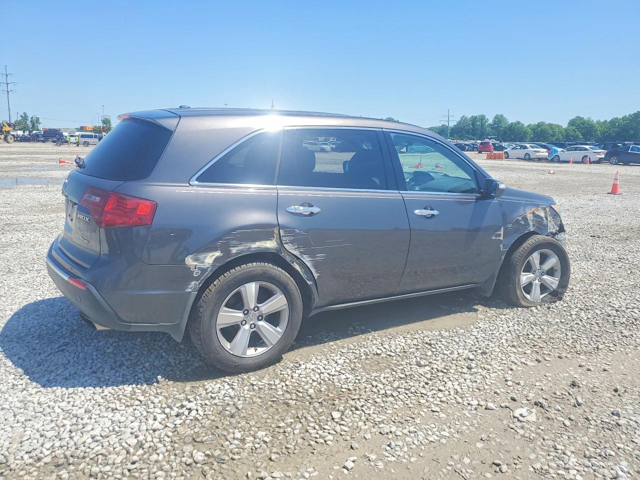 2011 Acura Mdx Technology Серый vin: 2HNYD2H68BH511637