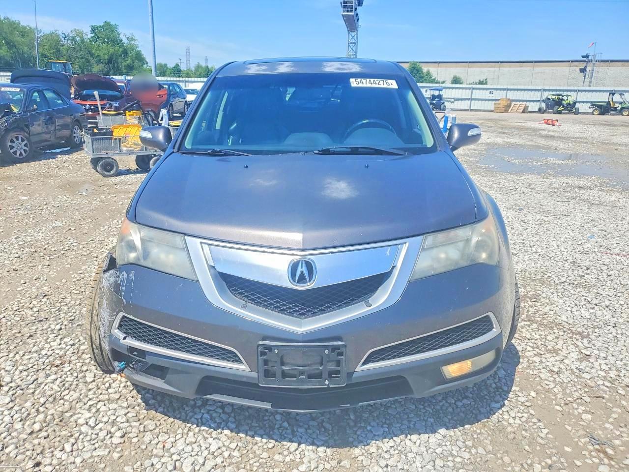 2011 Acura Mdx Technology Серый vin: 2HNYD2H68BH511637