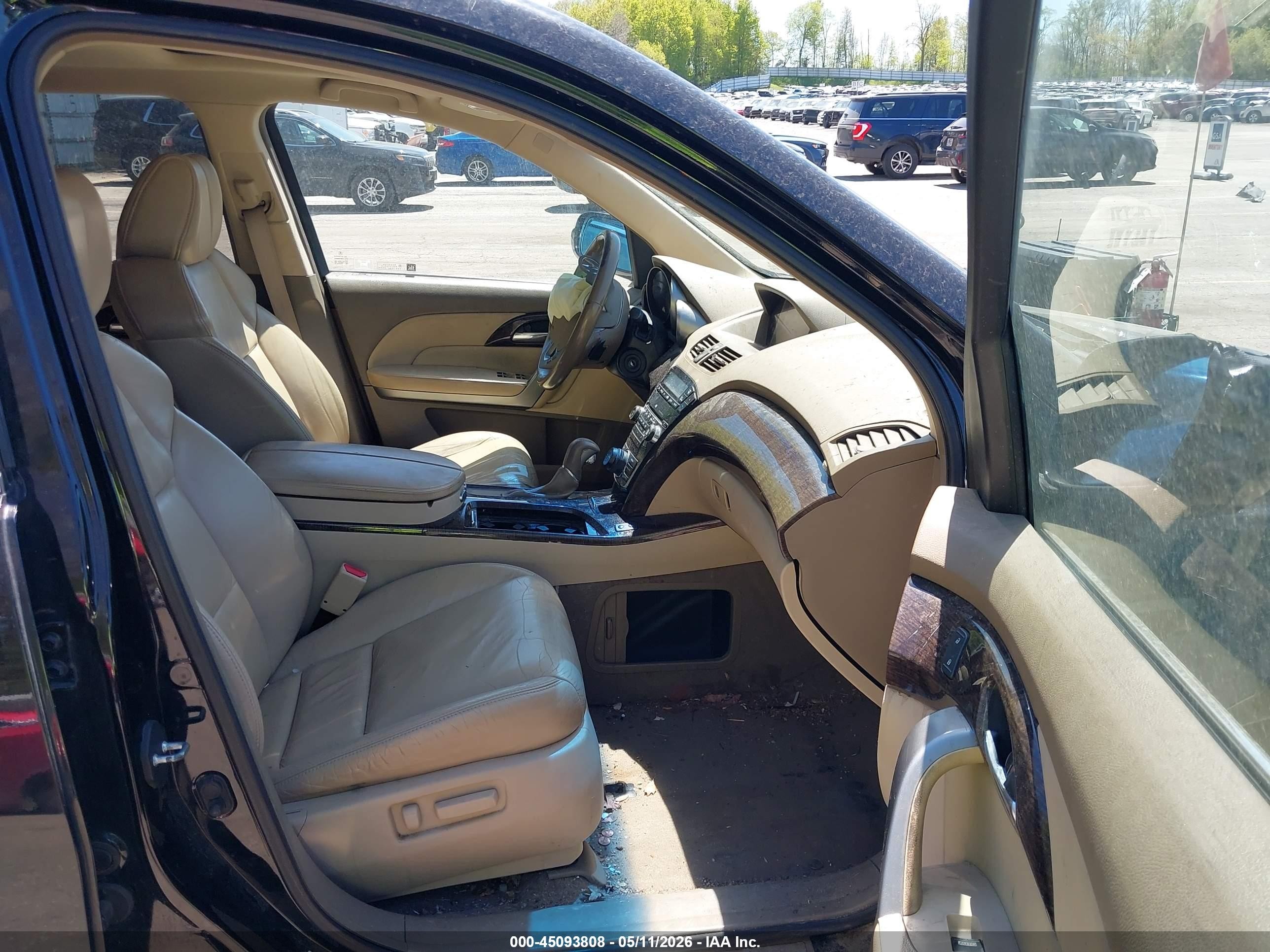 2011 Acura Mdx Technology Package Black vin: 2HNYD2H68BH537428