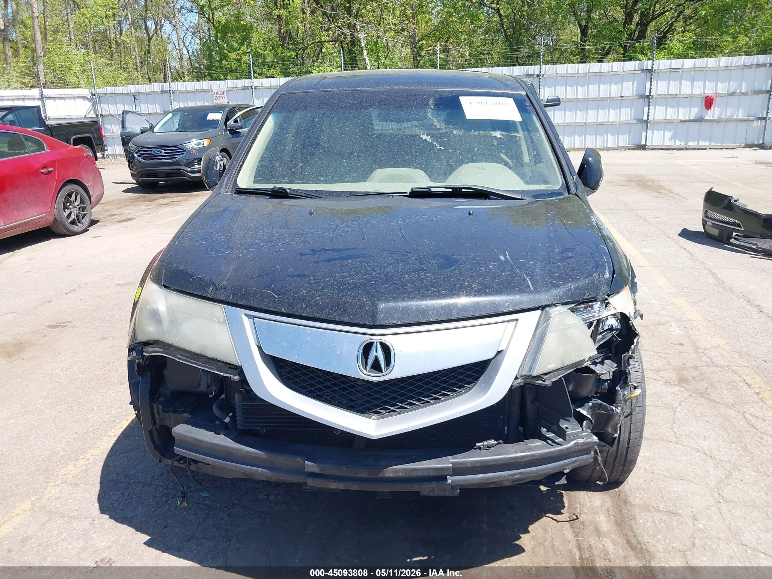 2011 Acura Mdx Technology Package Black vin: 2HNYD2H68BH537428