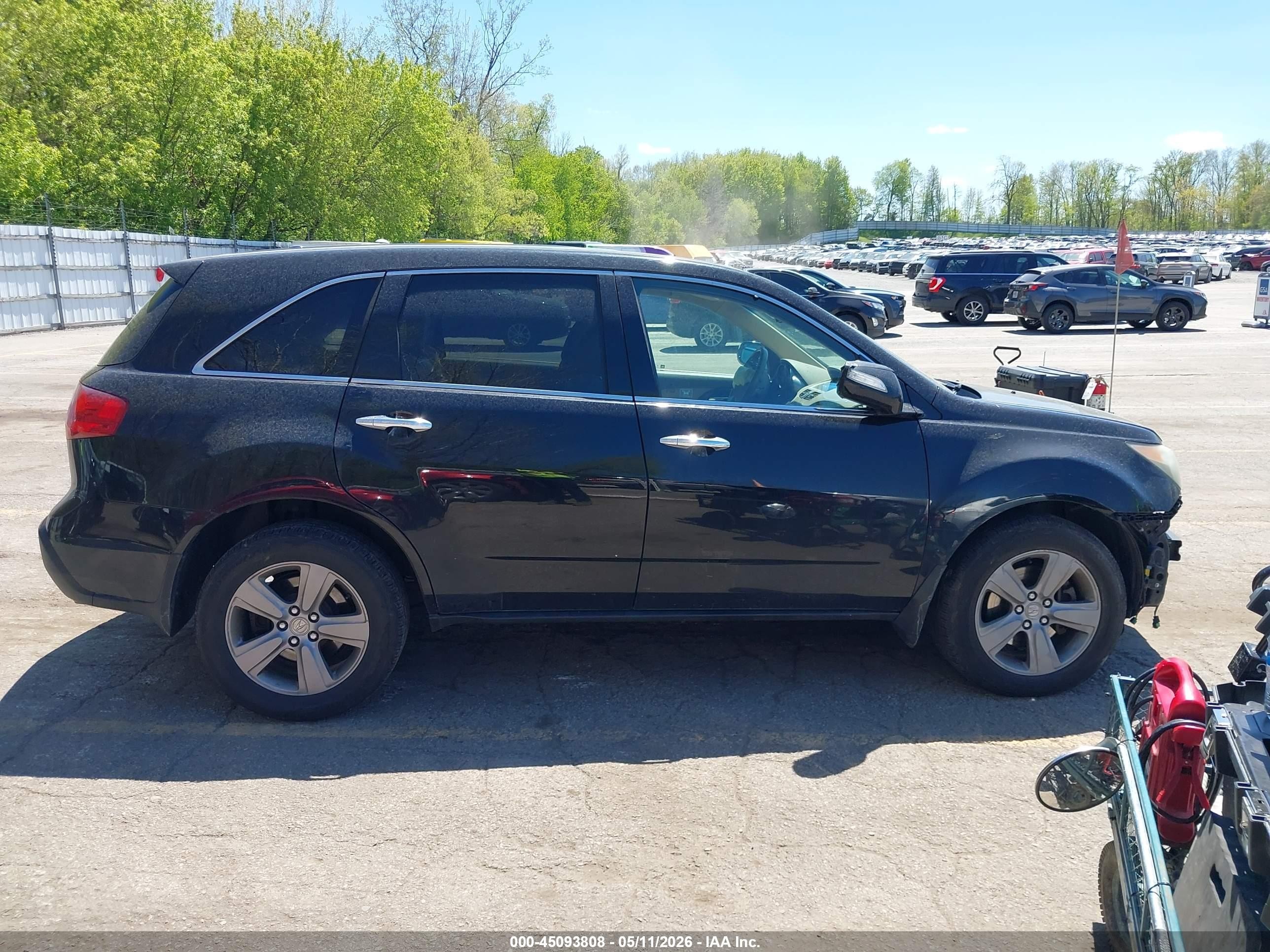 2011 Acura Mdx Technology Package Black vin: 2HNYD2H68BH537428