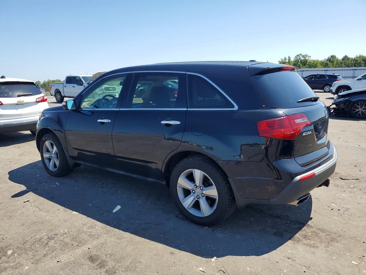 2011 Acura Mdx Technology Black vin: 2HNYD2H68BH541527