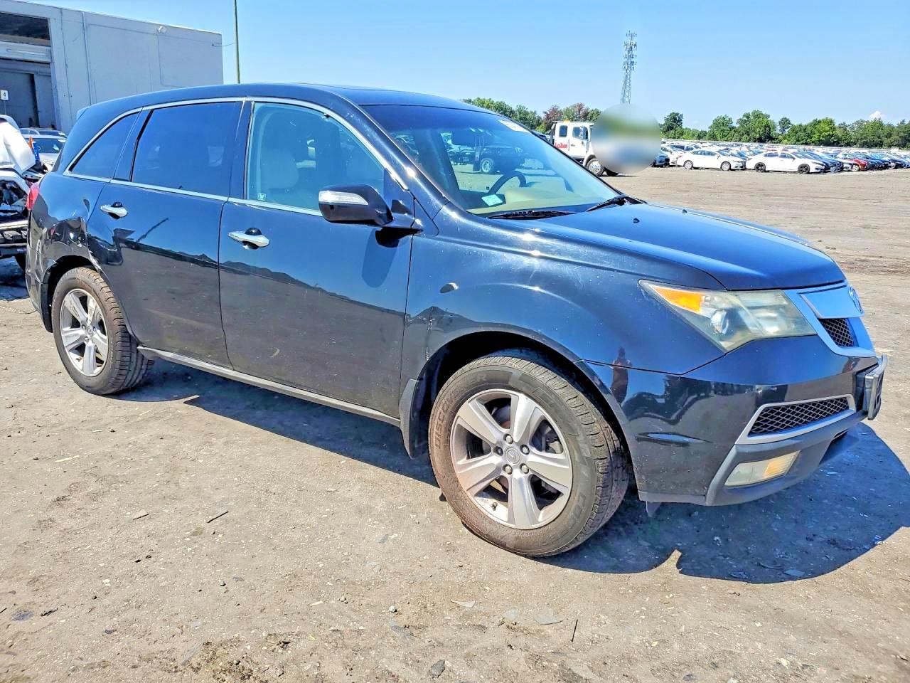 2011 Acura Mdx Technology Black vin: 2HNYD2H68BH541527
