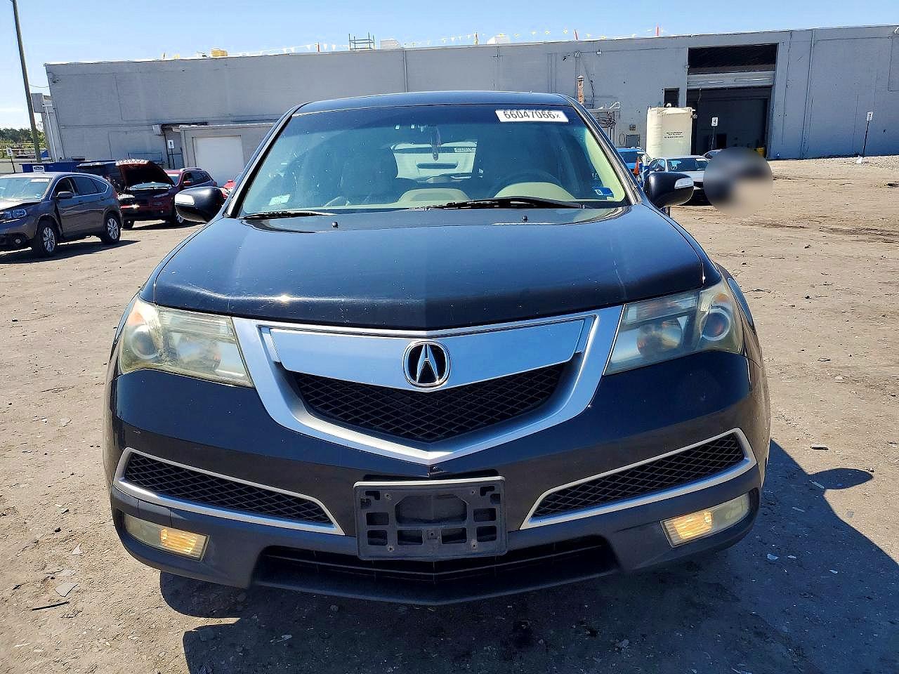 2011 Acura Mdx Technology Black vin: 2HNYD2H68BH541527