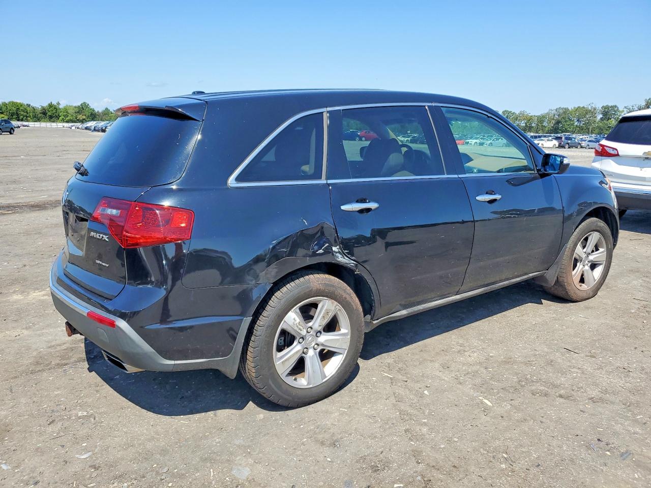 2011 Acura Mdx Technology Black vin: 2HNYD2H68BH541527