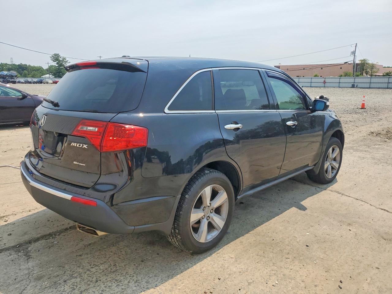 2011 Acura Mdx Technology Black vin: 2HNYD2H68BH549756