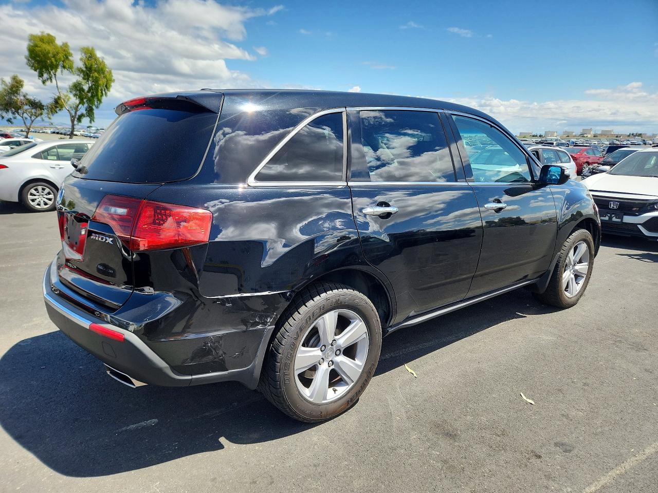 2010 Acura Mdx Technology Черный vin: 2HNYD2H69AH500404