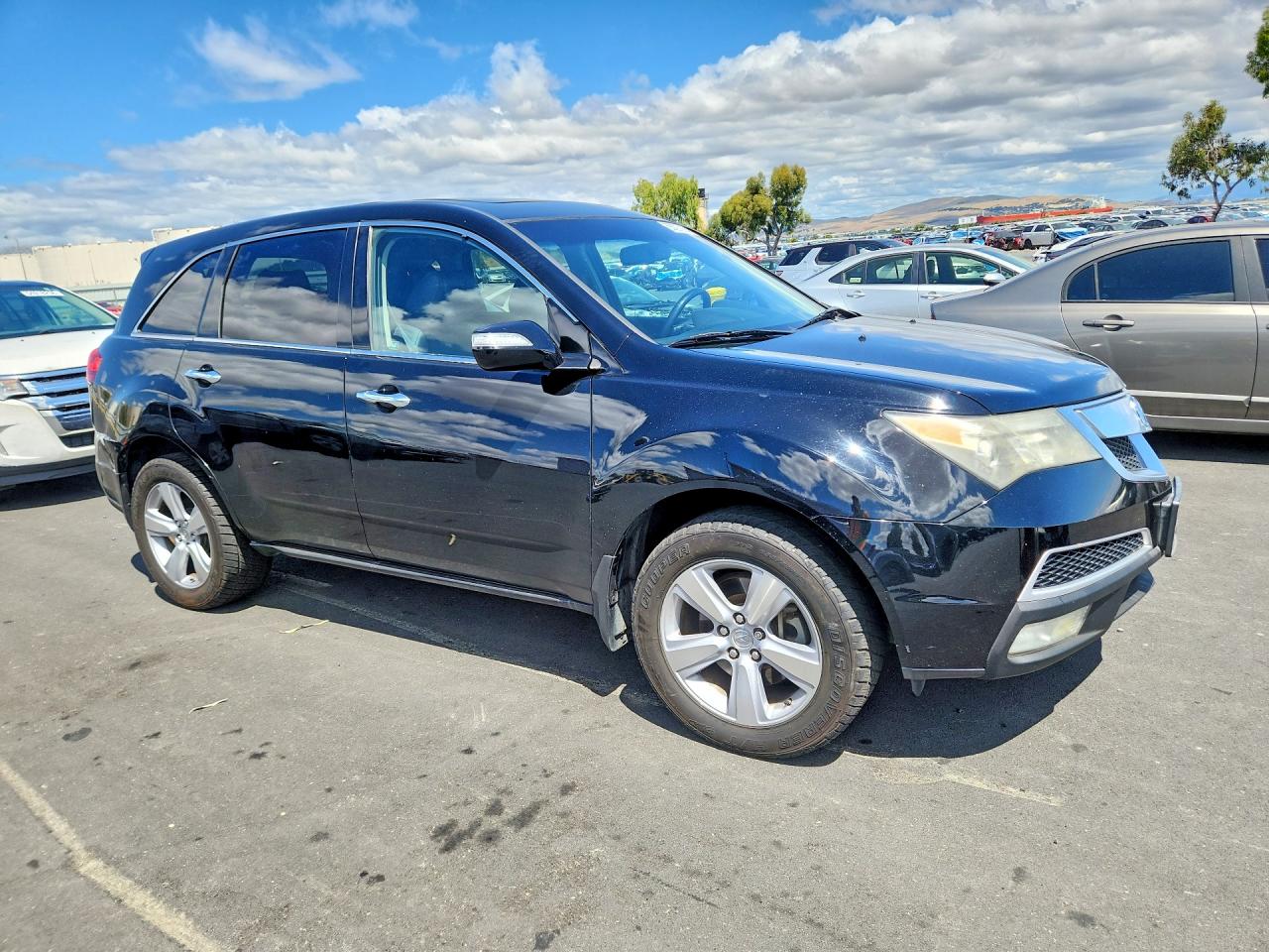 2010 Acura Mdx Technology Черный vin: 2HNYD2H69AH500404