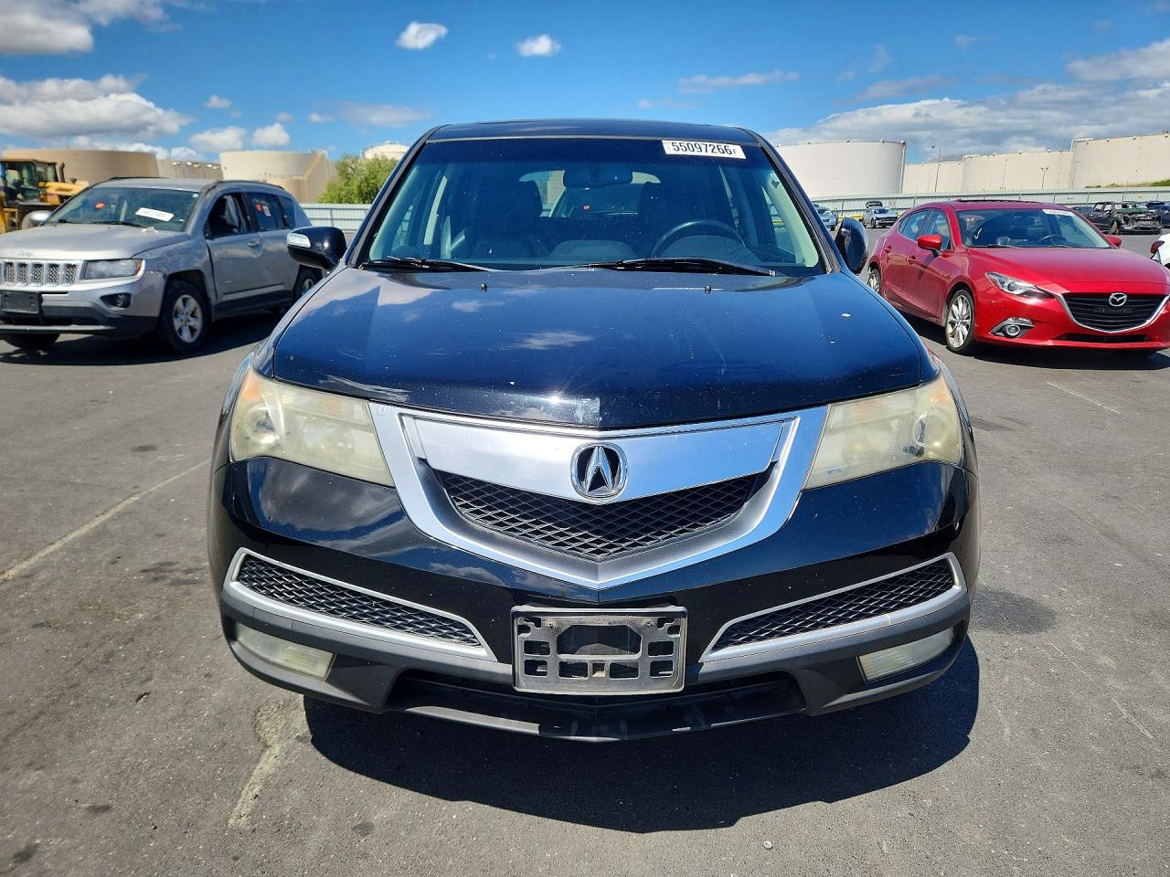 2010 Acura Mdx Technology Черный vin: 2HNYD2H69AH500404