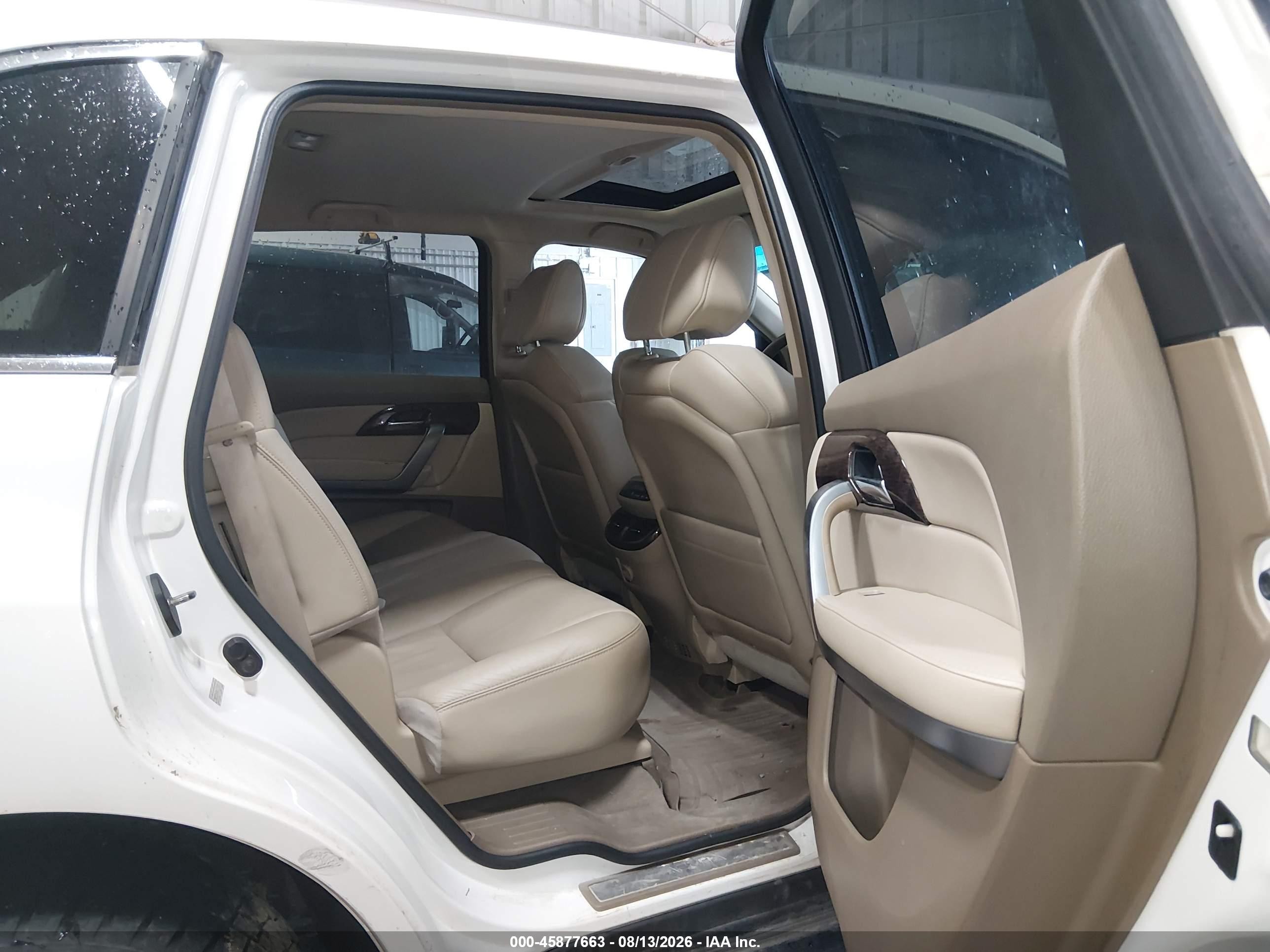 2010 Acura Mdx Technology Package White vin: 2HNYD2H69AH515887