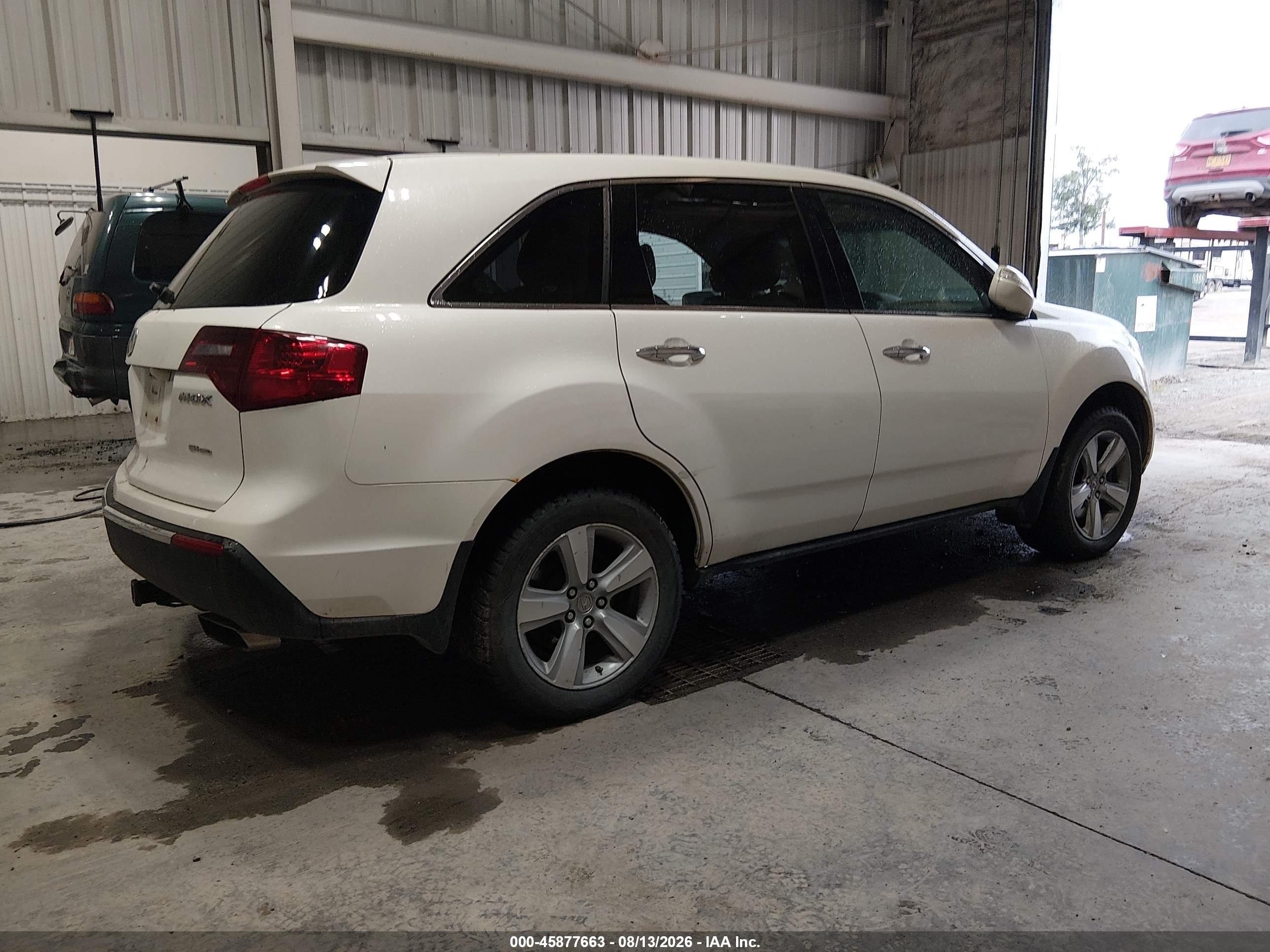 2010 Acura Mdx Technology Package White vin: 2HNYD2H69AH515887