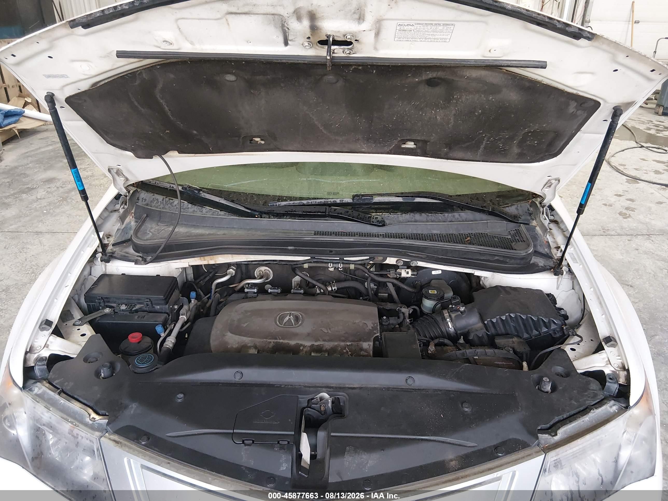 2010 Acura Mdx Technology Package White vin: 2HNYD2H69AH515887