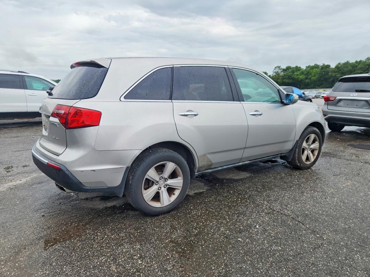 2010 Acura Mdx Technology Silver vin: 2HNYD2H69AH528493