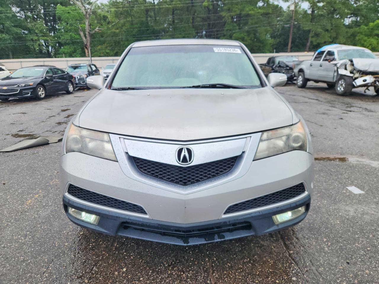 2010 Acura Mdx Technology Silver vin: 2HNYD2H69AH528493