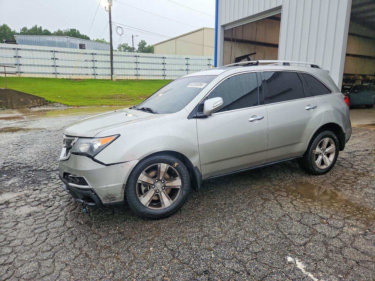 2011 Acura Mdx Technology Silver vin: 2HNYD2H69BH502350