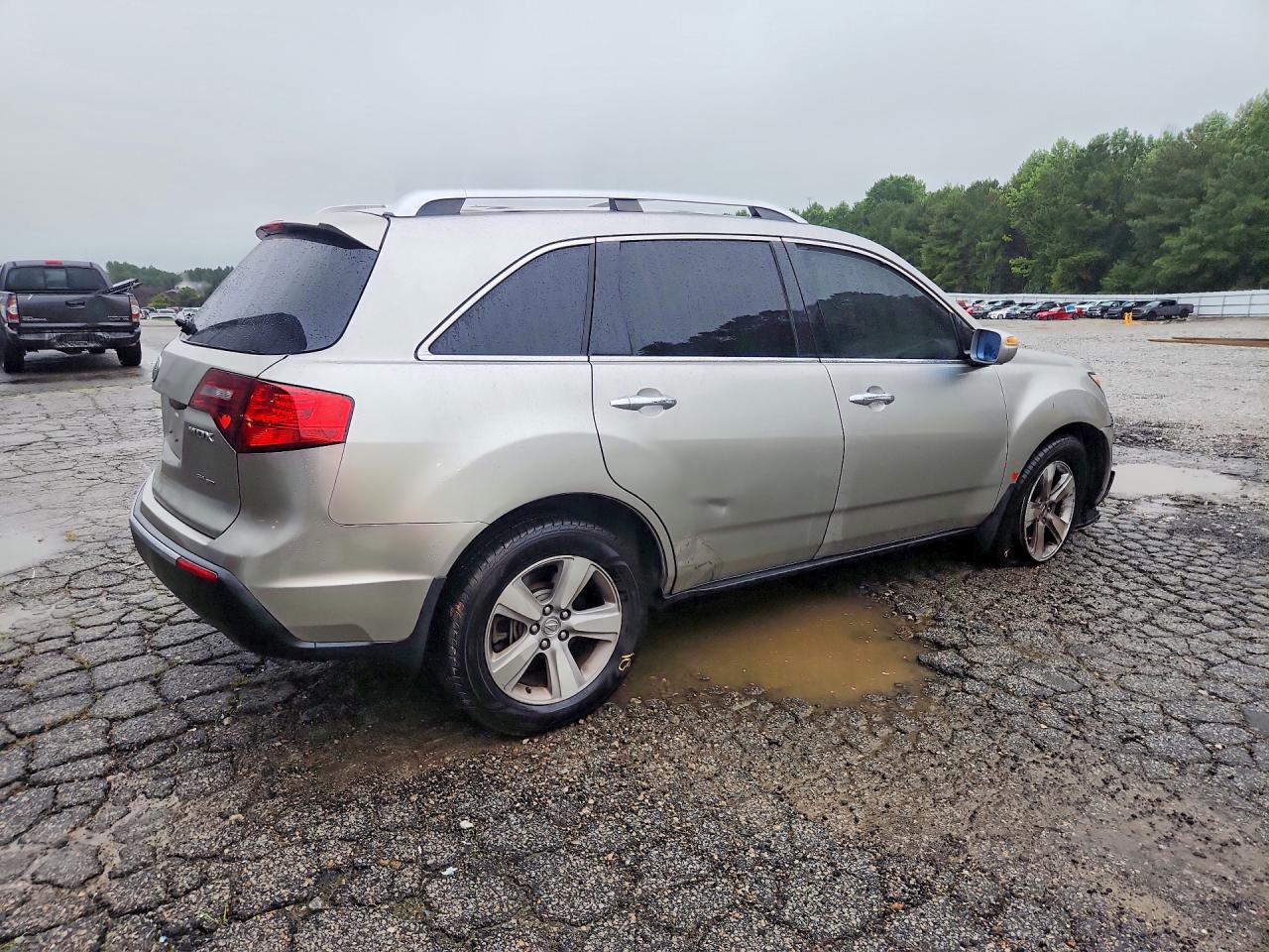 2011 Acura Mdx Technology Silver vin: 2HNYD2H69BH502350