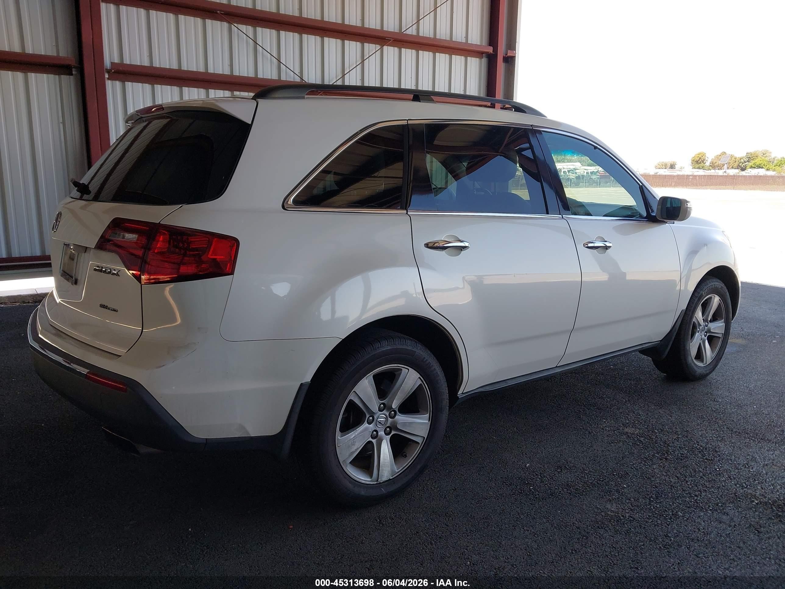 2011 Acura Mdx Technology Package White vin: 2HNYD2H69BH503059