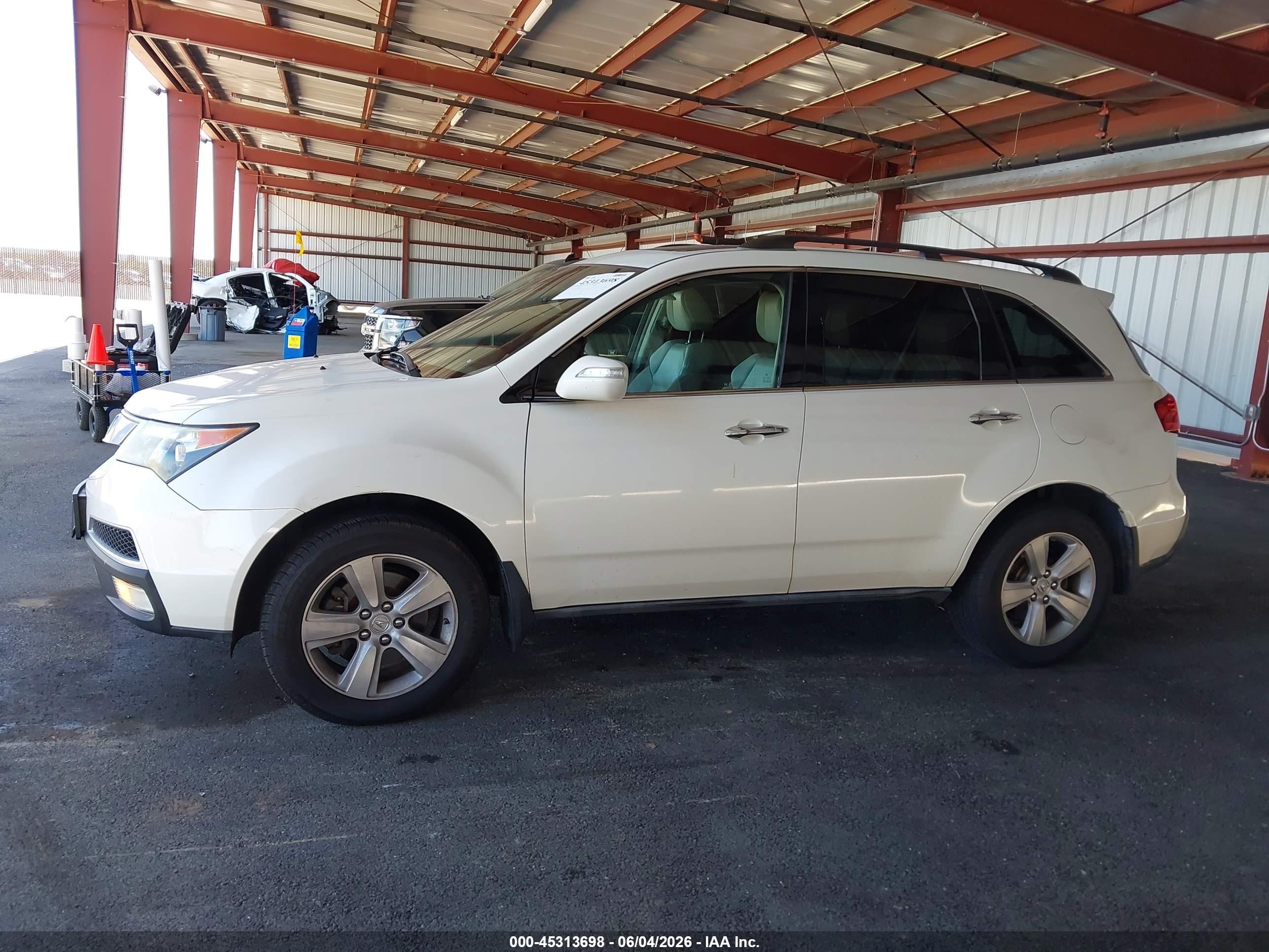2011 Acura Mdx Technology Package White vin: 2HNYD2H69BH503059