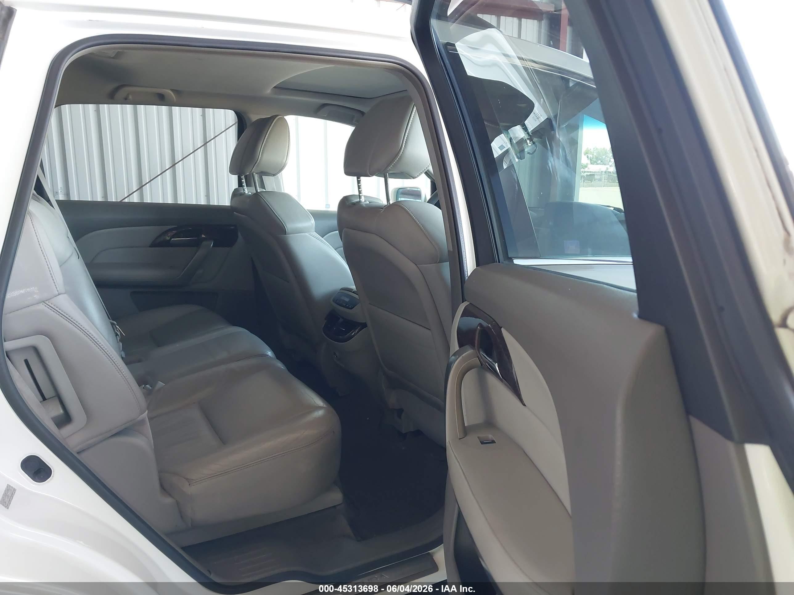 2011 Acura Mdx Technology Package White vin: 2HNYD2H69BH503059