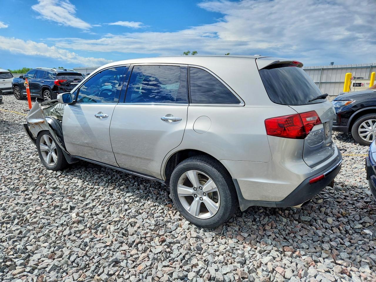 2011 Acura Mdx Technology Silver vin: 2HNYD2H69BH506835