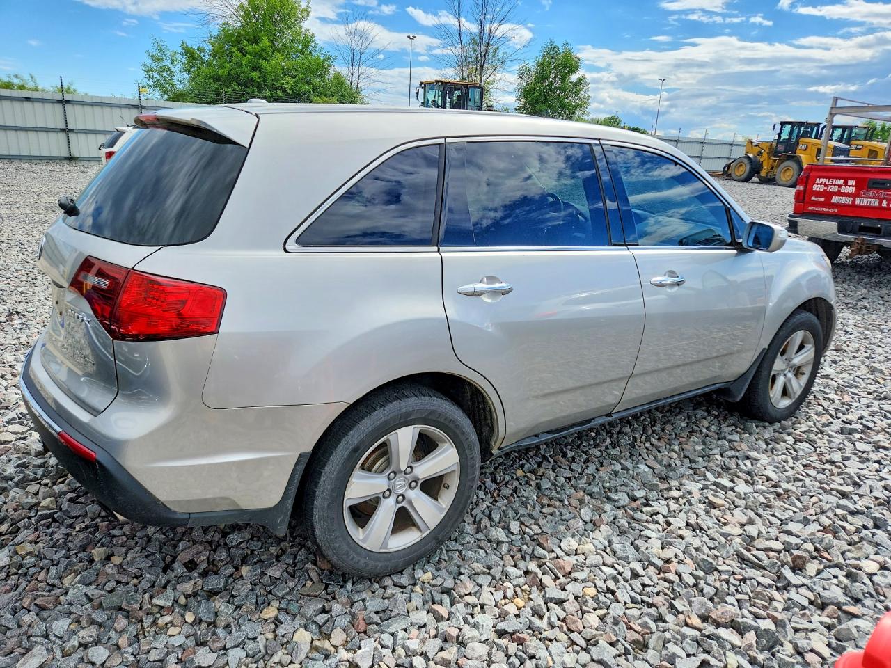 2011 Acura Mdx Technology Silver vin: 2HNYD2H69BH506835