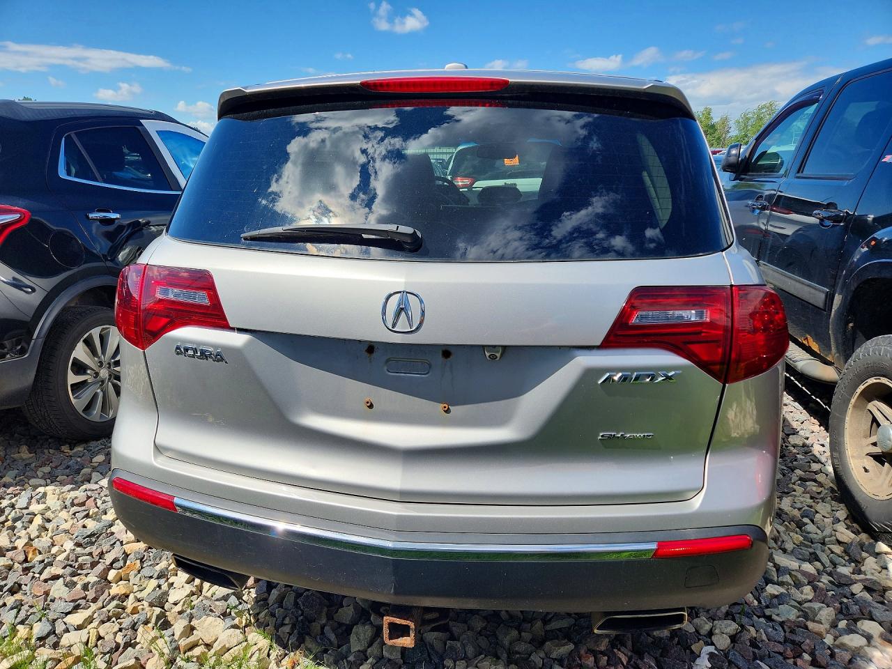 2011 Acura Mdx Technology Silver vin: 2HNYD2H69BH506835