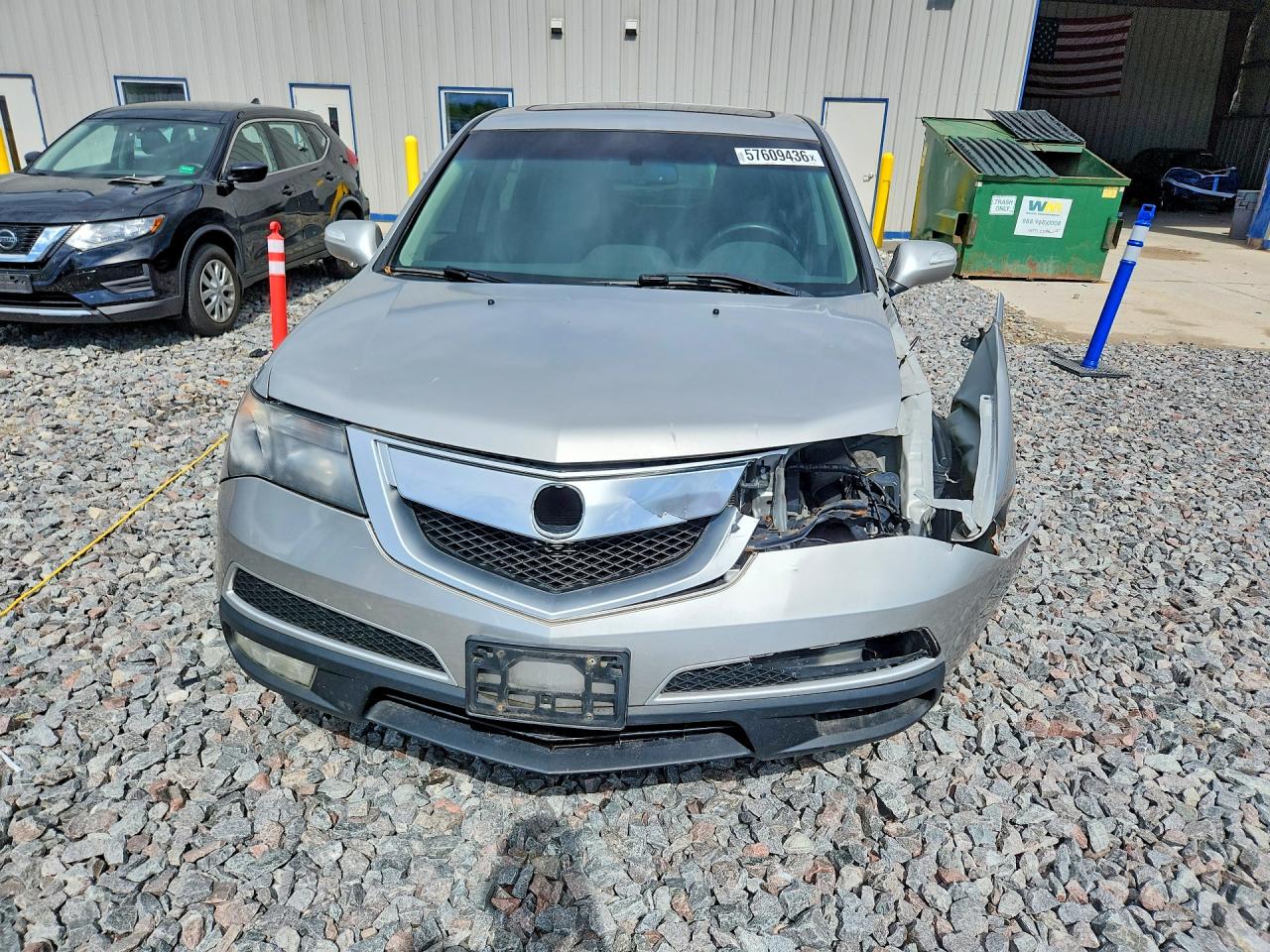 2011 Acura Mdx Technology Silver vin: 2HNYD2H69BH506835