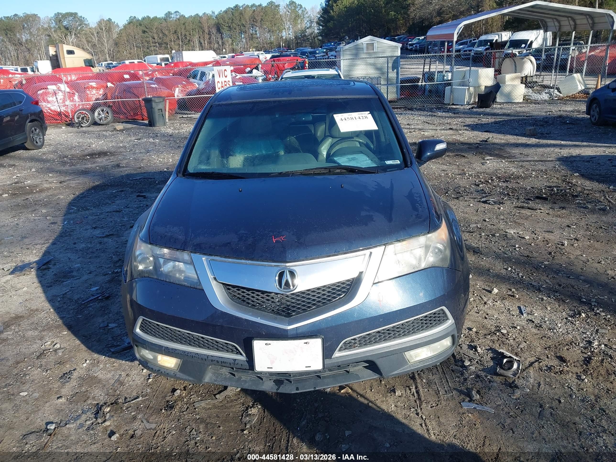 2011 Acura Mdx Technology Package Purple vin: 2HNYD2H69BH510884