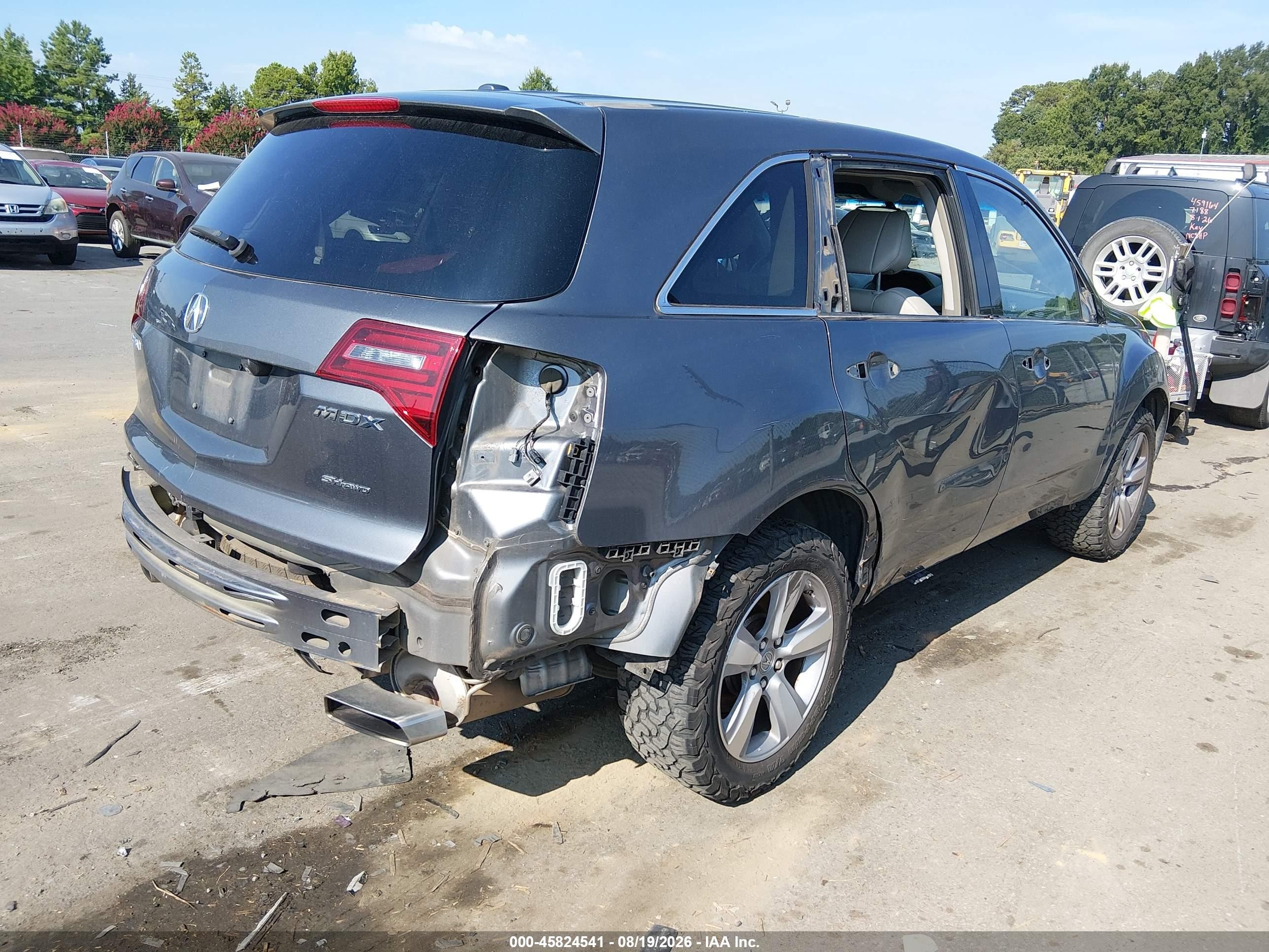 2011 Acura Mdx Technology Package Gray vin: 2HNYD2H69BH513073