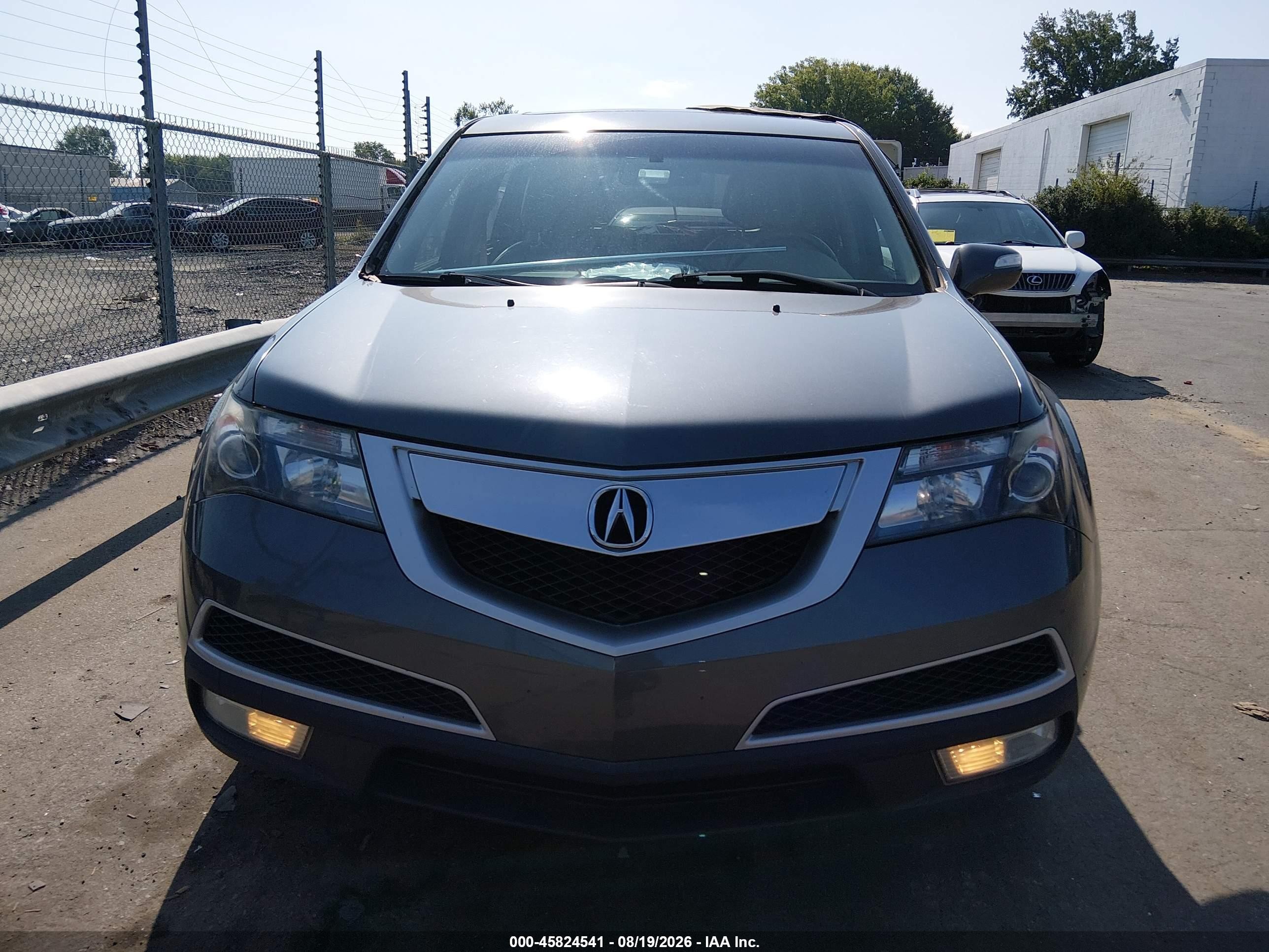 2011 Acura Mdx Technology Package Gray vin: 2HNYD2H69BH513073