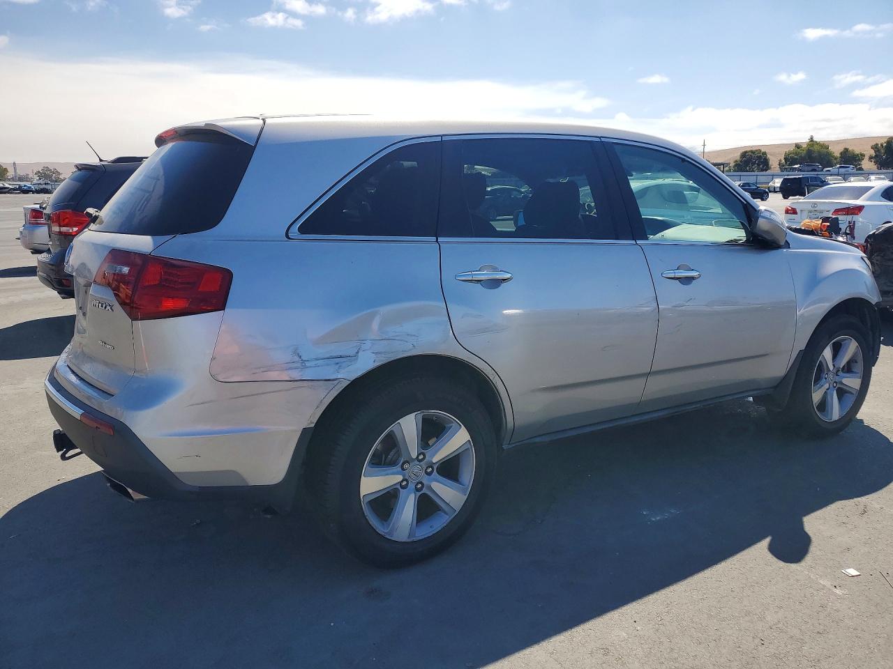 2011 Acura Mdx Technology Silver vin: 2HNYD2H69BH530391
