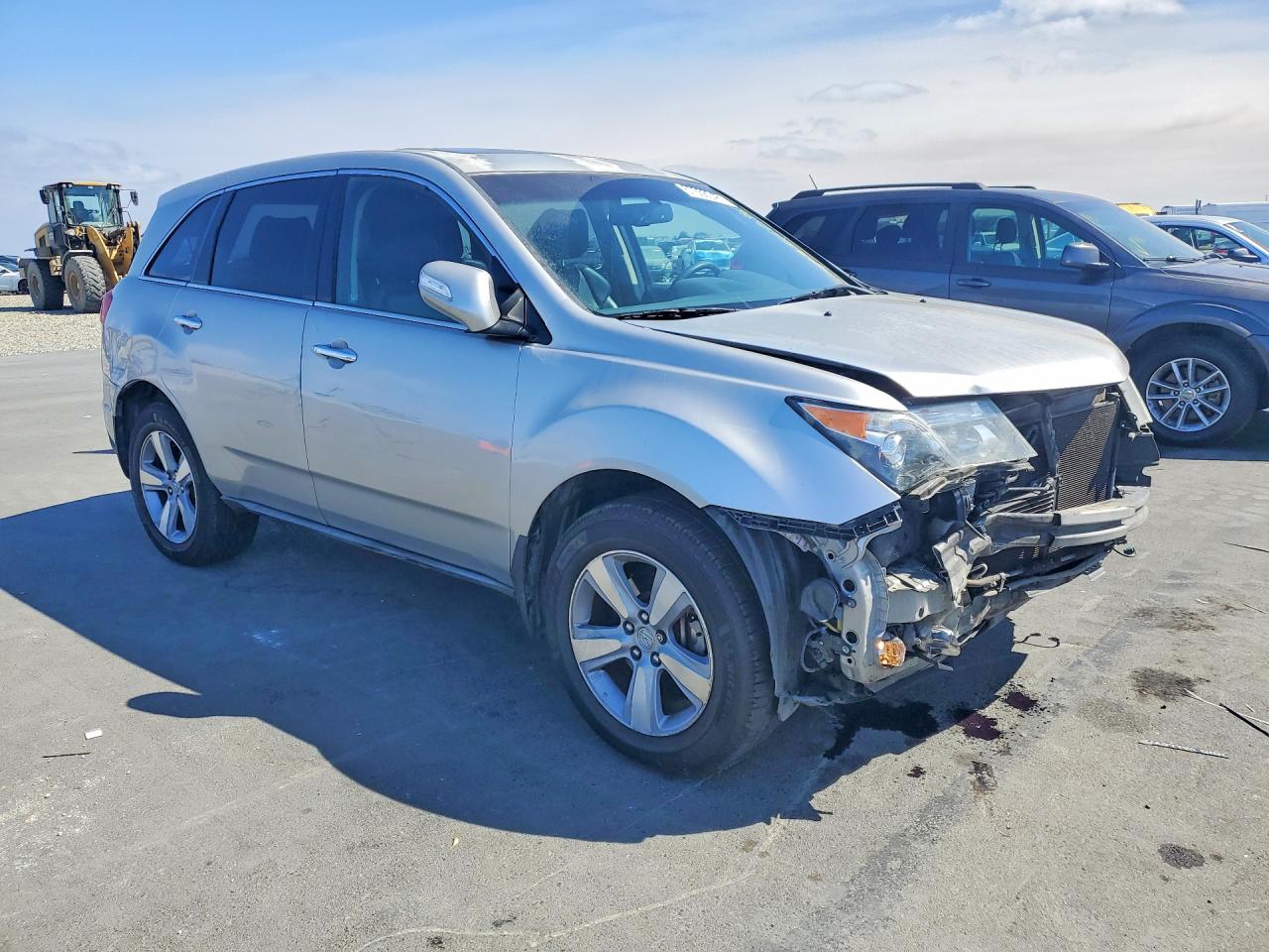 2011 Acura Mdx Technology Silver vin: 2HNYD2H69BH530391