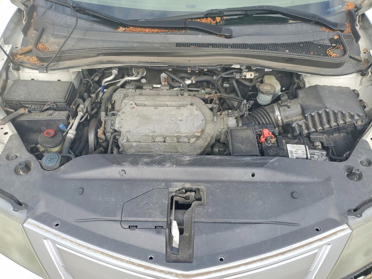 2011 Acura Mdx Technology White vin: 2HNYD2H69BH531427