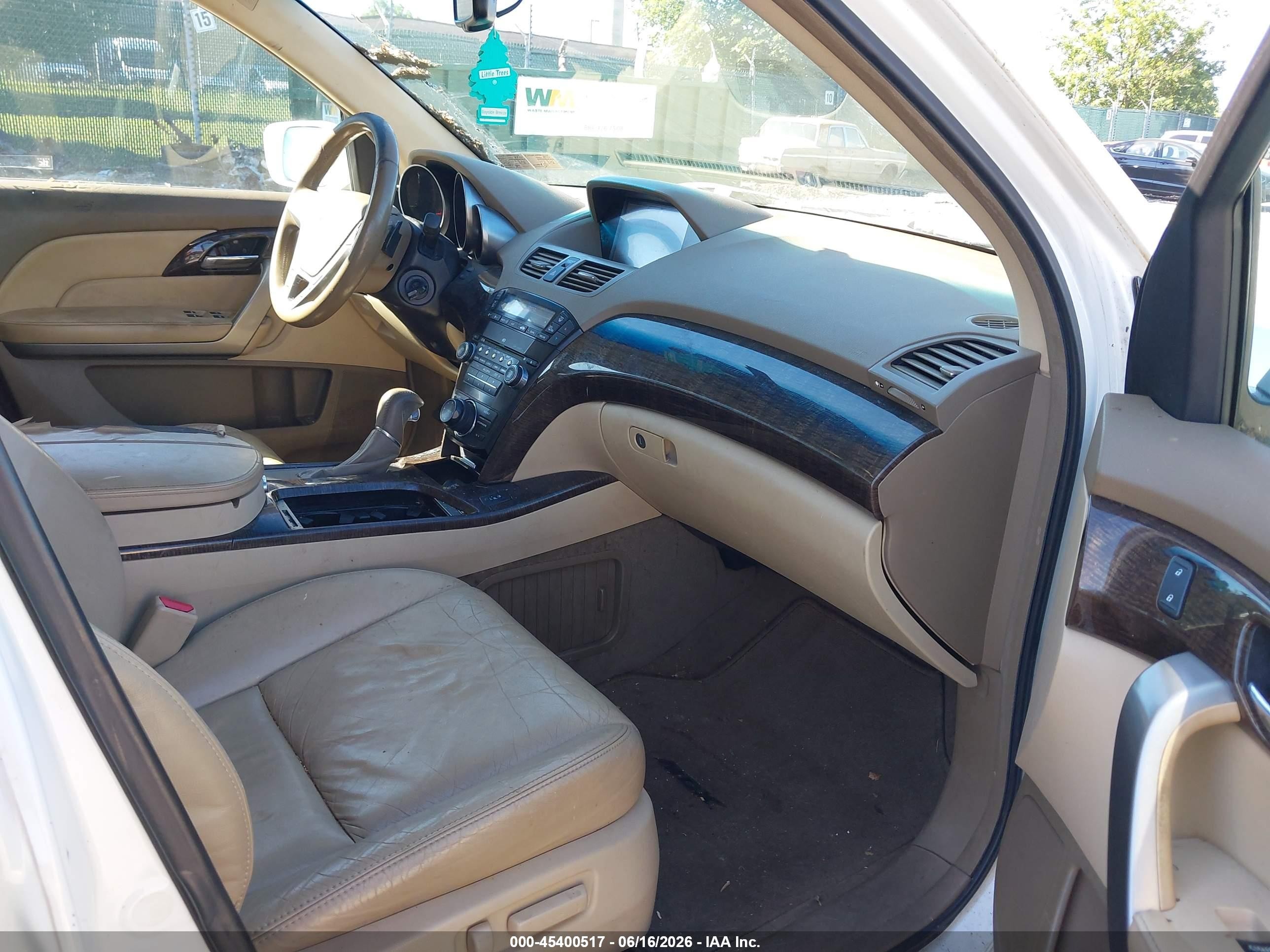 2011 Acura Mdx Technology Package White vin: 2HNYD2H69BH531430