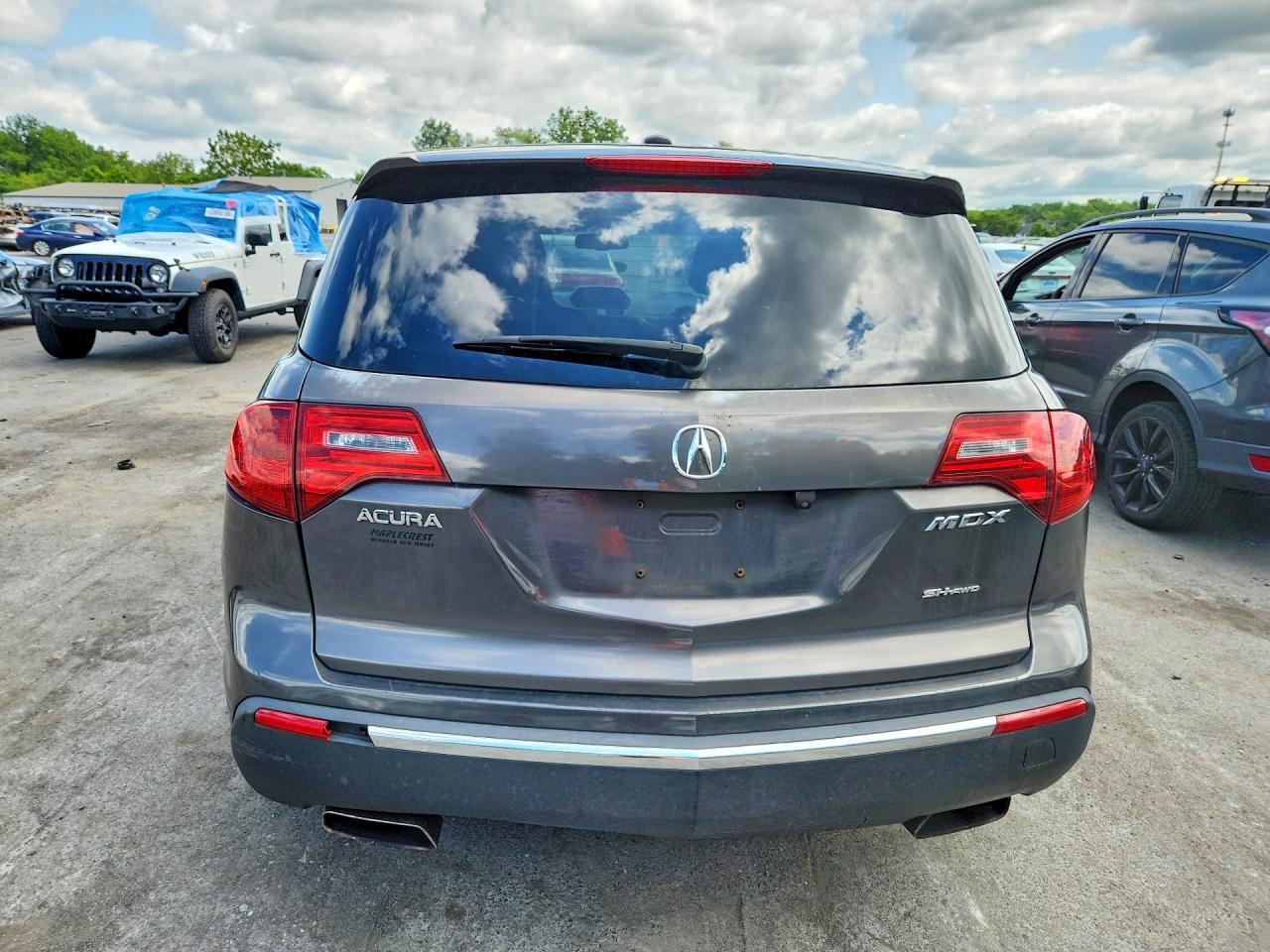 2011 Acura Mdx Technology Gray vin: 2HNYD2H69BH534490