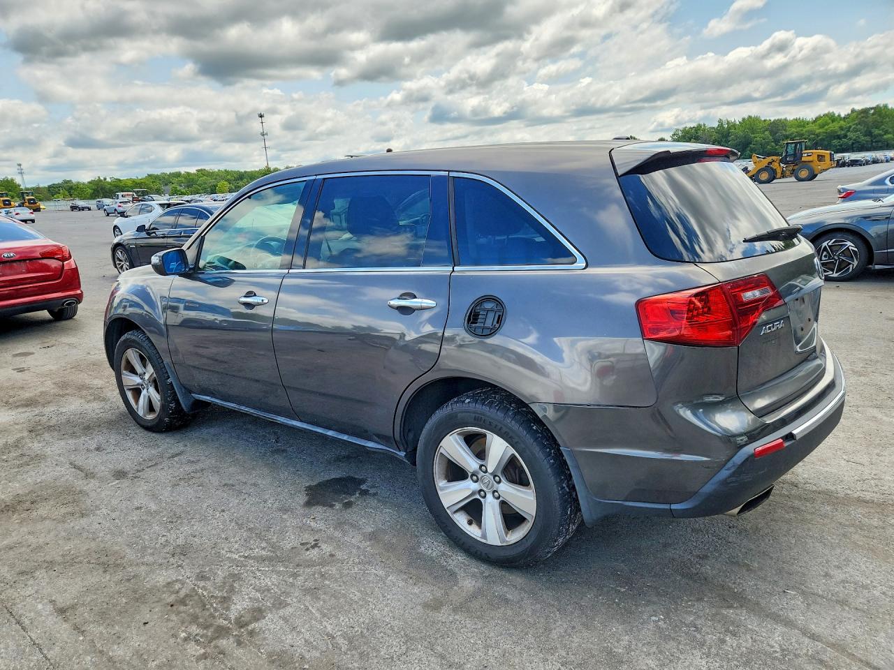 2011 Acura Mdx Technology Gray vin: 2HNYD2H69BH534490