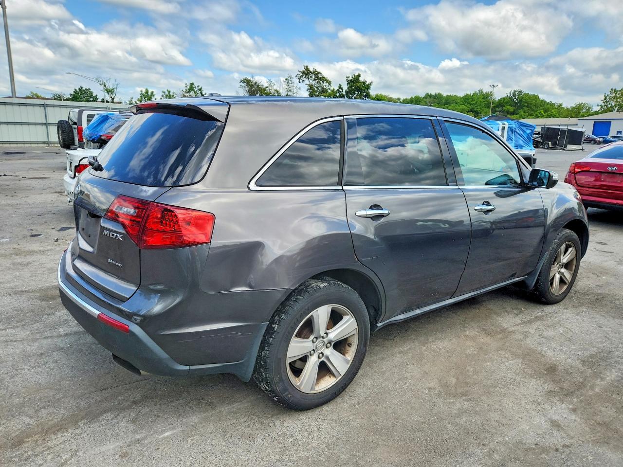 2011 Acura Mdx Technology Gray vin: 2HNYD2H69BH534490