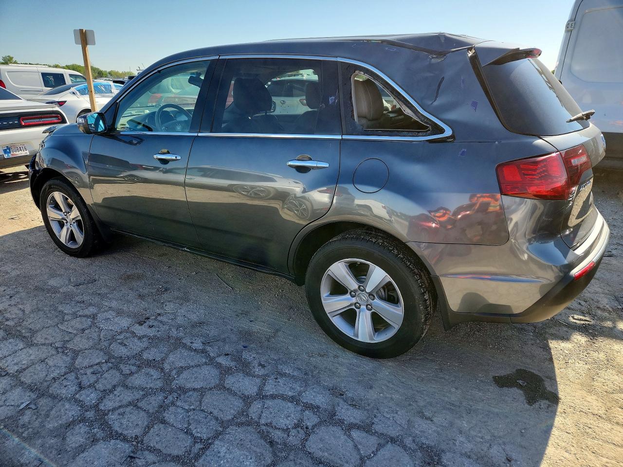 2011 Acura Mdx Technology Gray vin: 2HNYD2H69BH541732