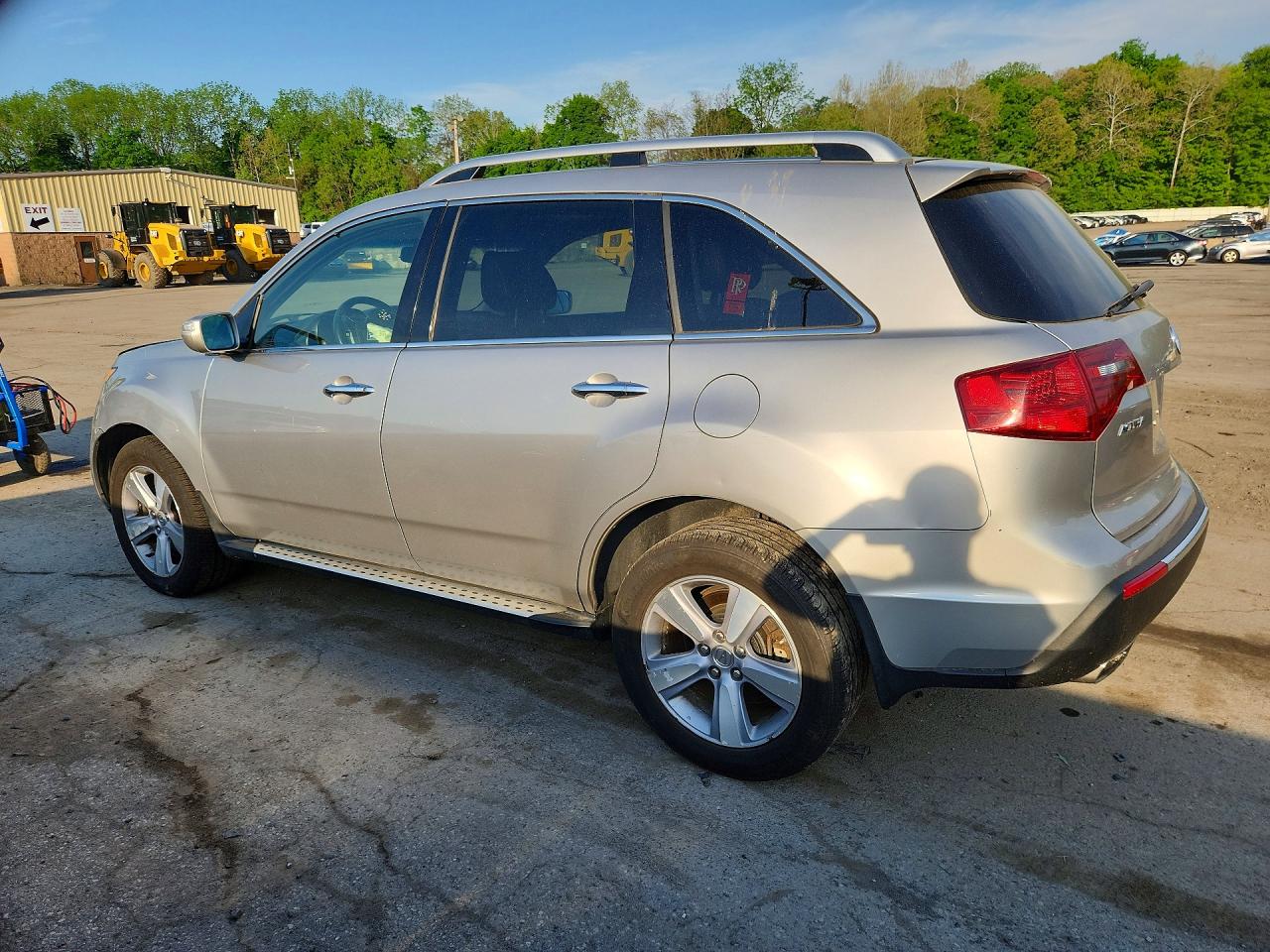 2011 Acura Mdx Technology Silver vin: 2HNYD2H69BH543884