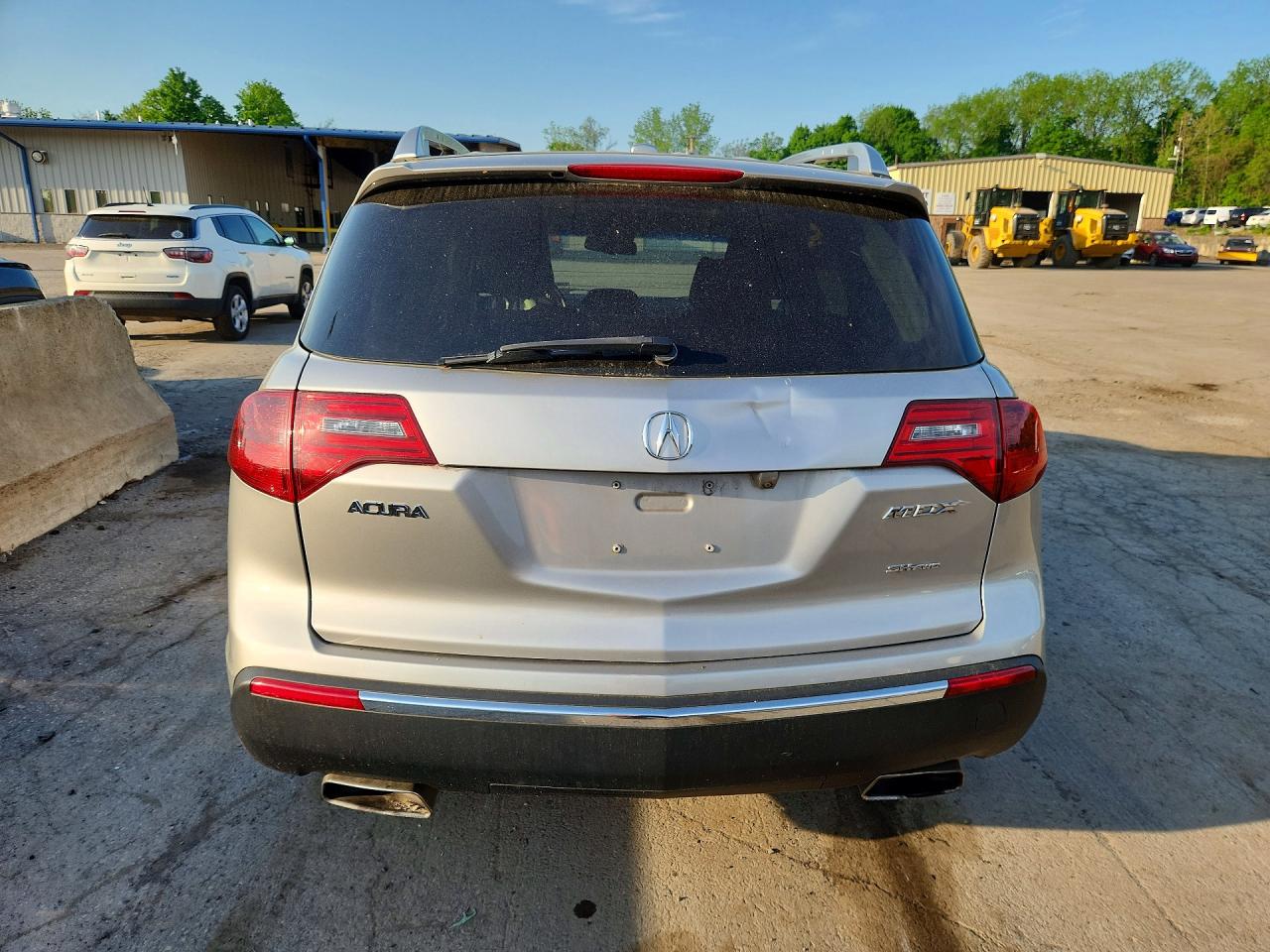 2011 Acura Mdx Technology Silver vin: 2HNYD2H69BH543884