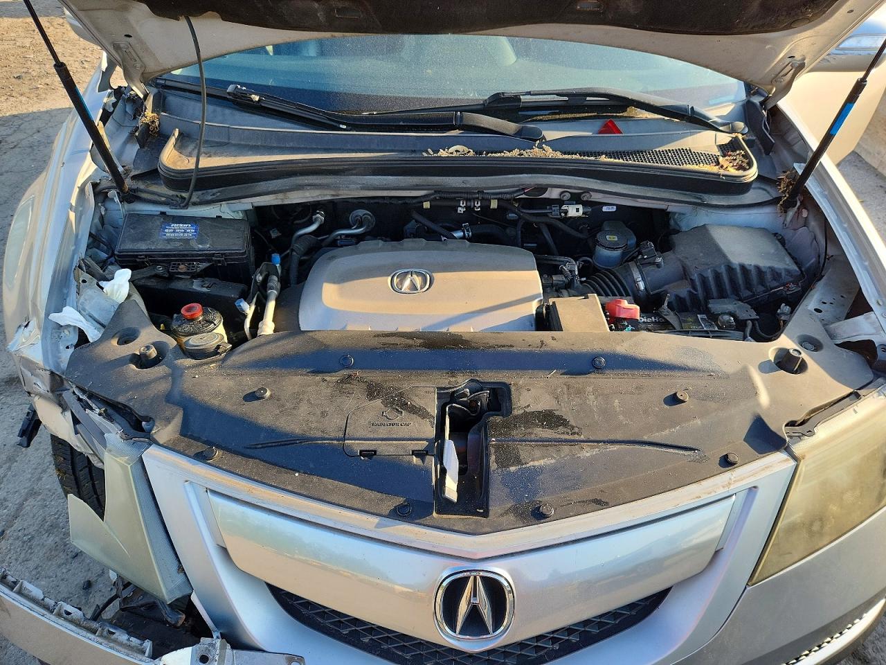 2011 Acura Mdx Technology Silver vin: 2HNYD2H69BH543884