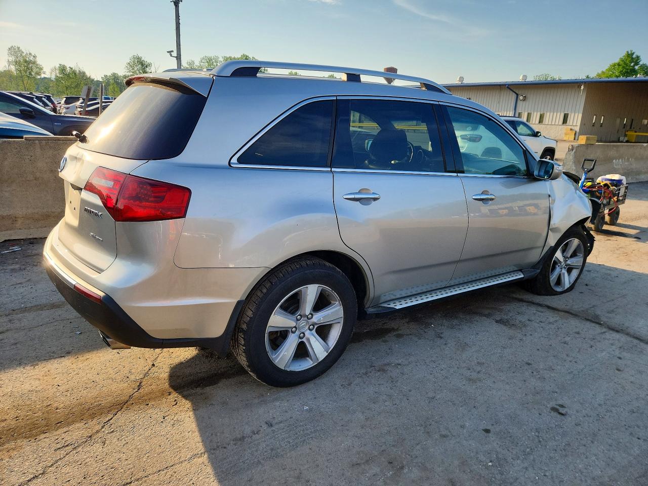 2011 Acura Mdx Technology Silver vin: 2HNYD2H69BH543884