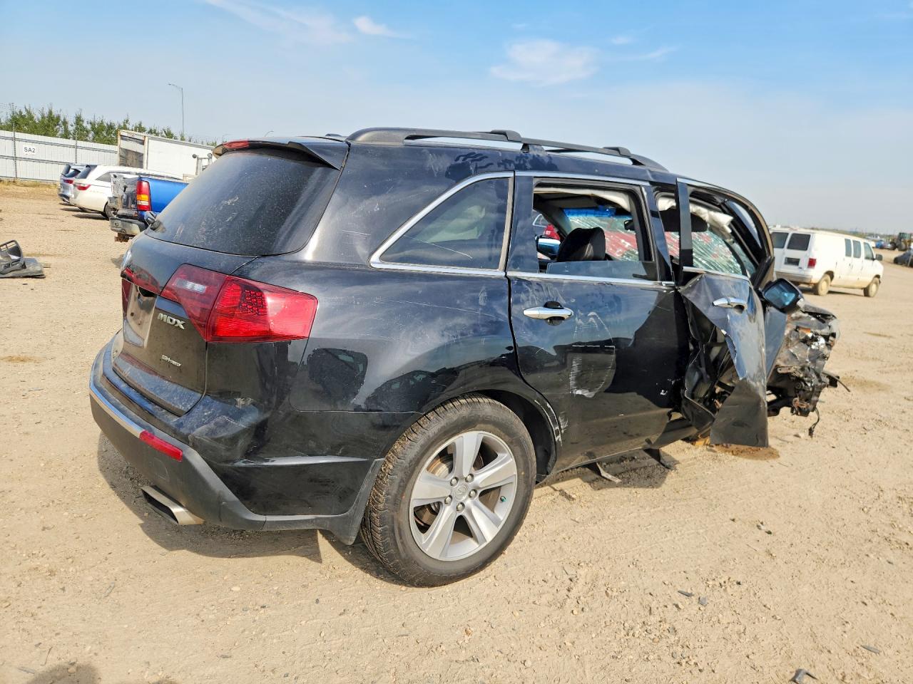 2012 Acura Mdx Advance Black vin: 2HNYD2H69CH003923
