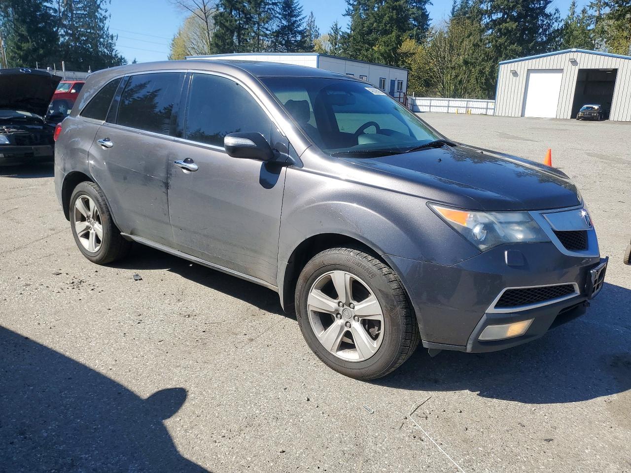 2012 Acura Mdx Advance Gray vin: 2HNYD2H69CH004991