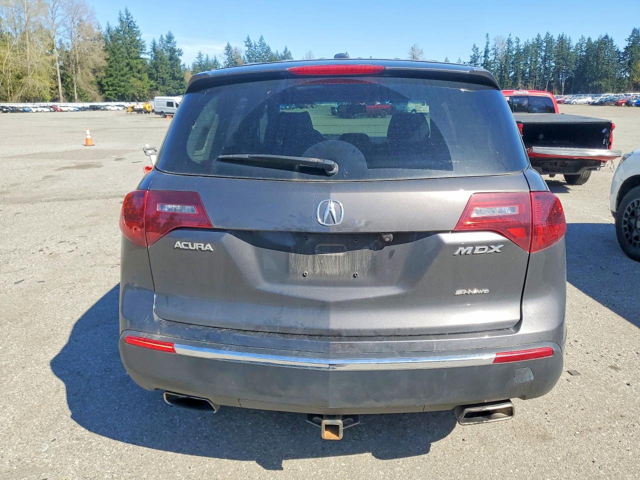 2012 Acura Mdx Advance Gray vin: 2HNYD2H69CH004991