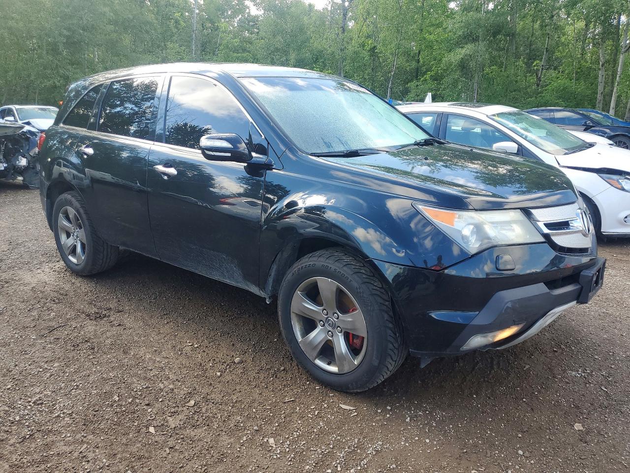 2013 Acura Mdx Advance Black vin: 2HNYD2H69DH000148