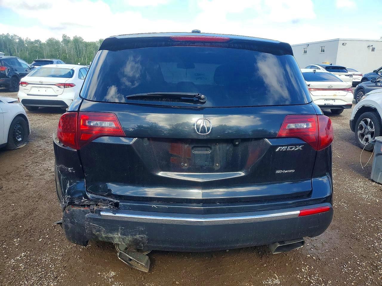 2013 Acura Mdx Advance Black vin: 2HNYD2H69DH000148