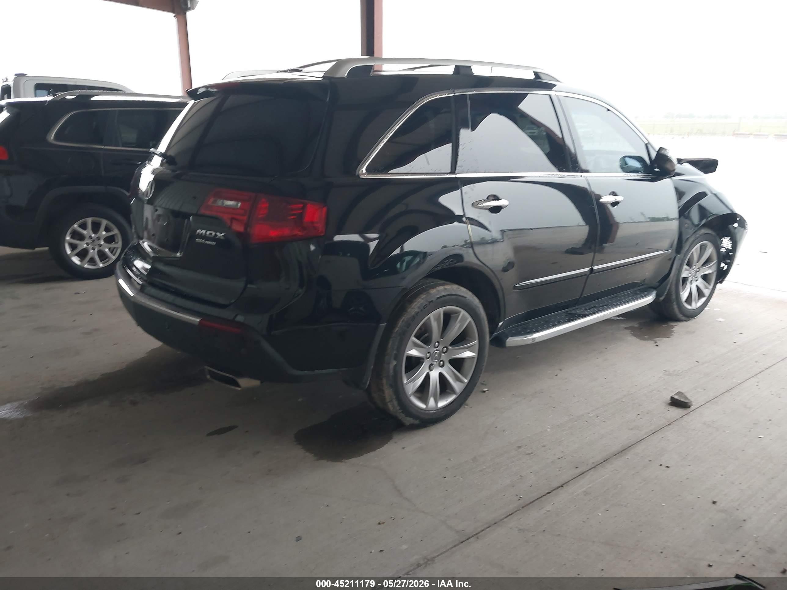 2013 Acura Mdx Advance Package Black vin: 2HNYD2H69DH511410